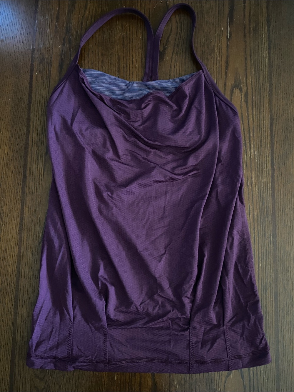 lululemon athletica Deep Plum Cowl-Neck Tank